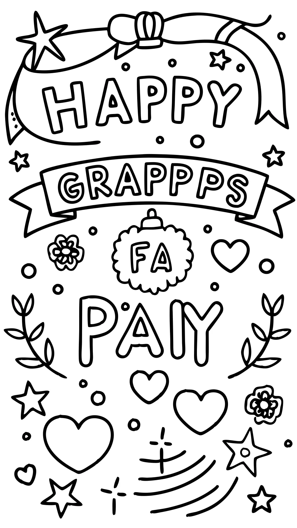 free printable father’s day coloring pages for grandpa